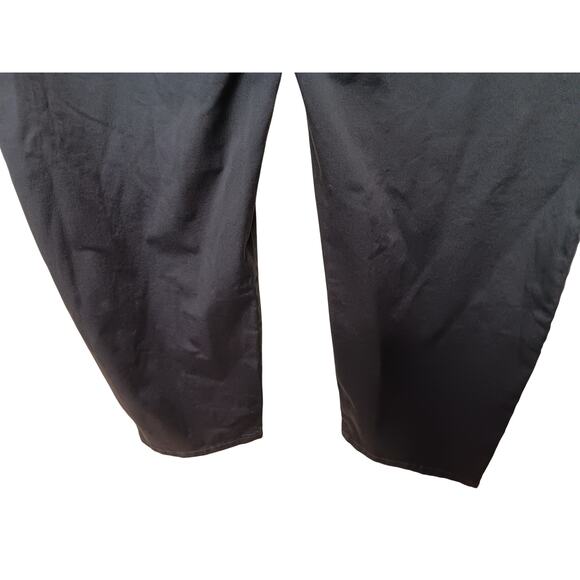 New ZARA Navy Utility Zip Front Jumpsuit XL Long Sleeve One Piece - Picture 11 of 16